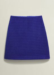 Khloe Skirt With Wool, Cobalt, hi-res