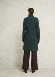 Wilma Wool Coat, Ponderosa Green, hi-res