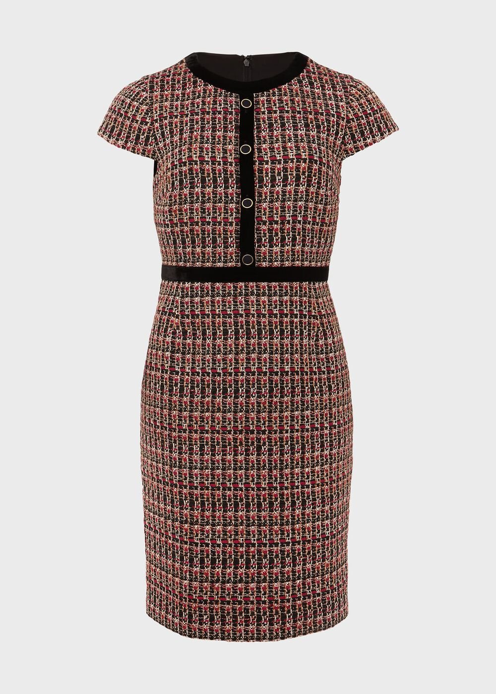 Cassidy Tweed Shirt Dress, Multi, hi-res