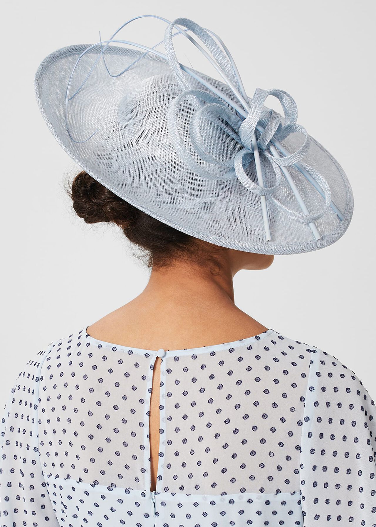 Harriet Fascinator, Ice Blue, hi-res