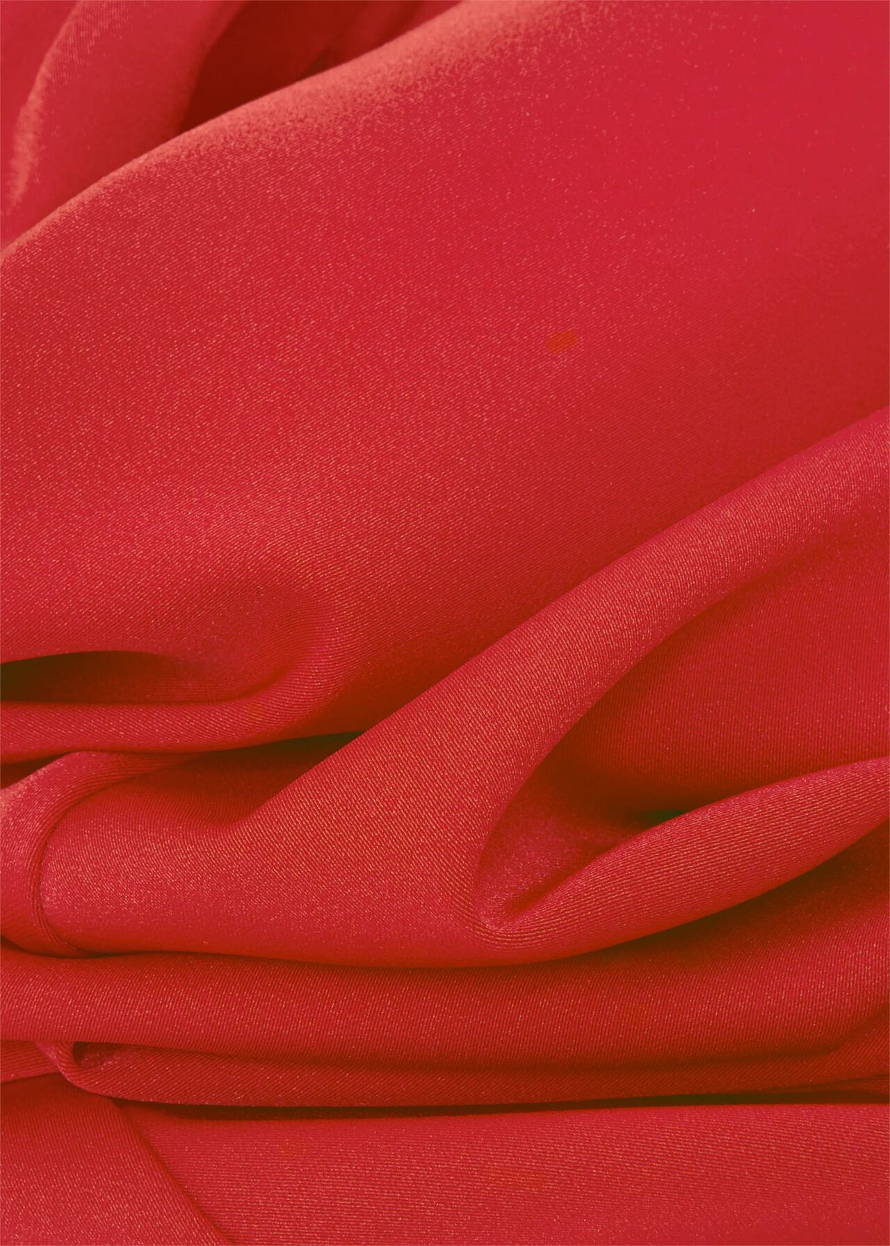 Radclyffe Fit And Flare Dress, True Red, hi-res