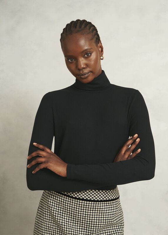 Kiera Ribbed Rollneck