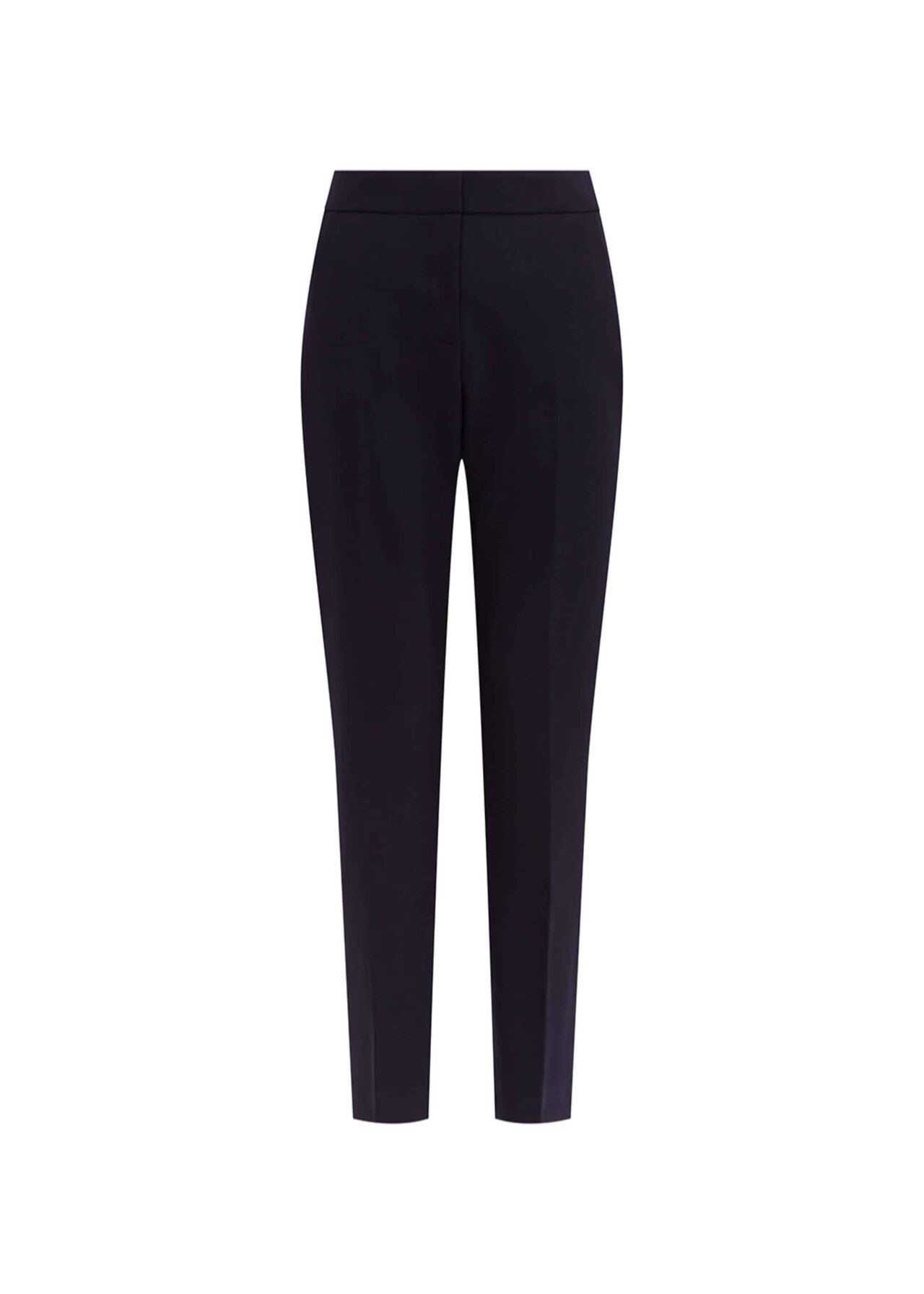 Petite Gael Wool Blend Trouser With Stretch, Navy, hi-res