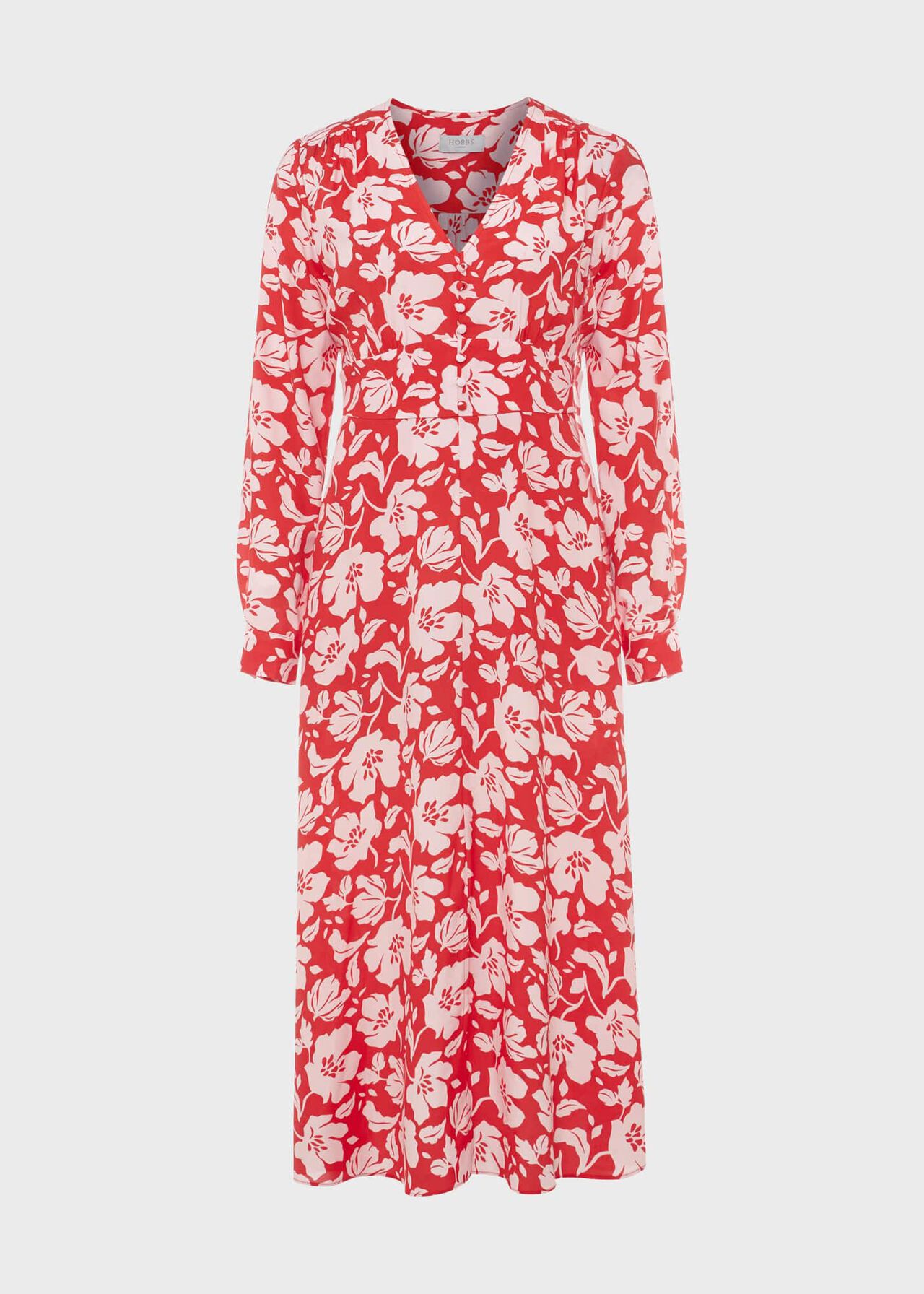 Allison Dress, Red Pink, hi-res