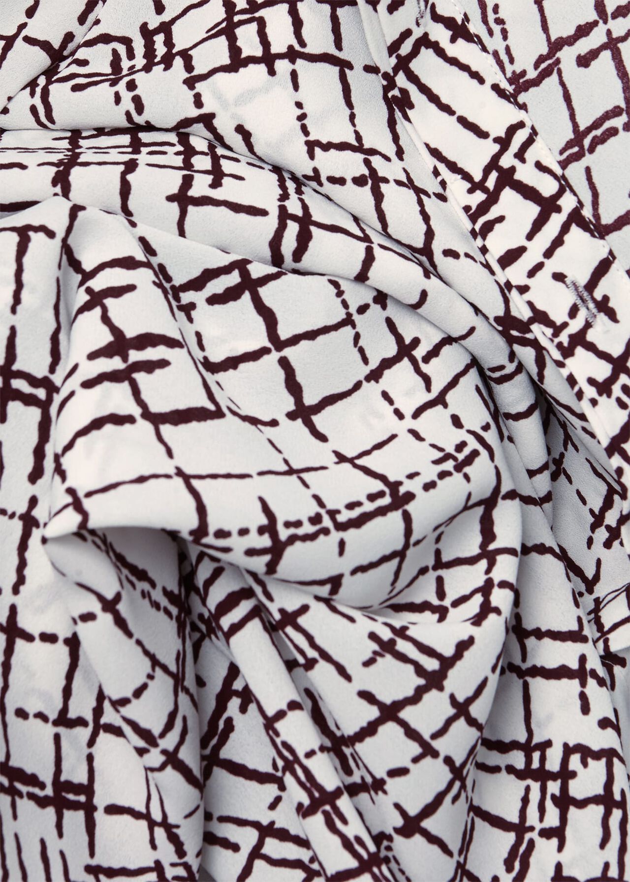 Eva Shirt, Ivory Plum, hi-res