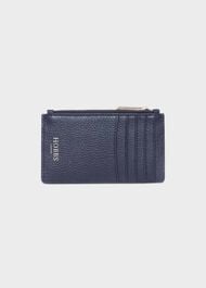 Shetland Cardholder, Navy, hi-res
