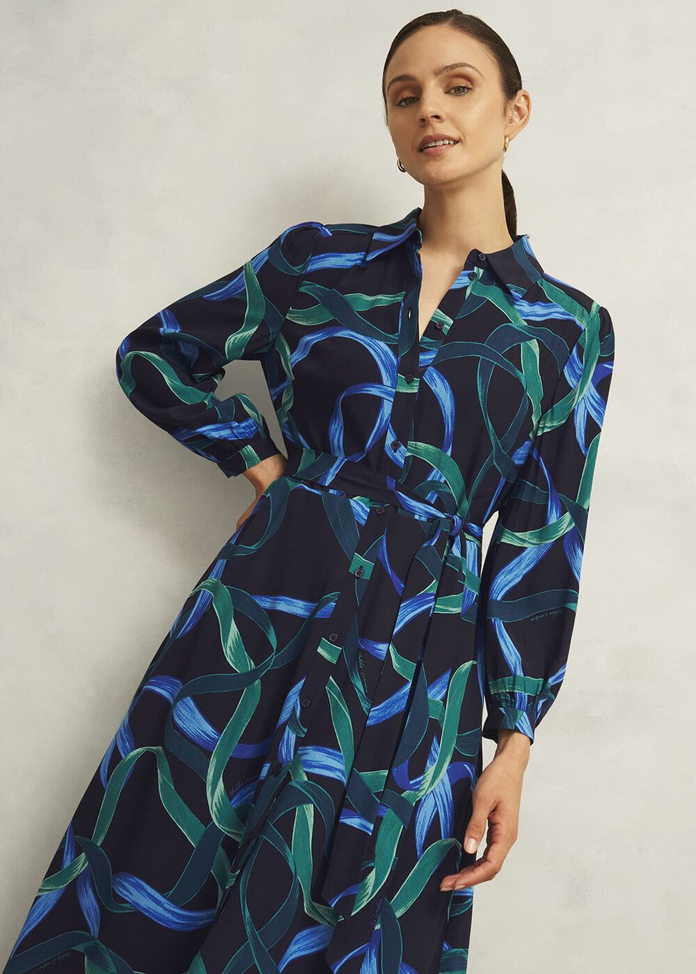 Alis Dress, Navy Multi, hi-res