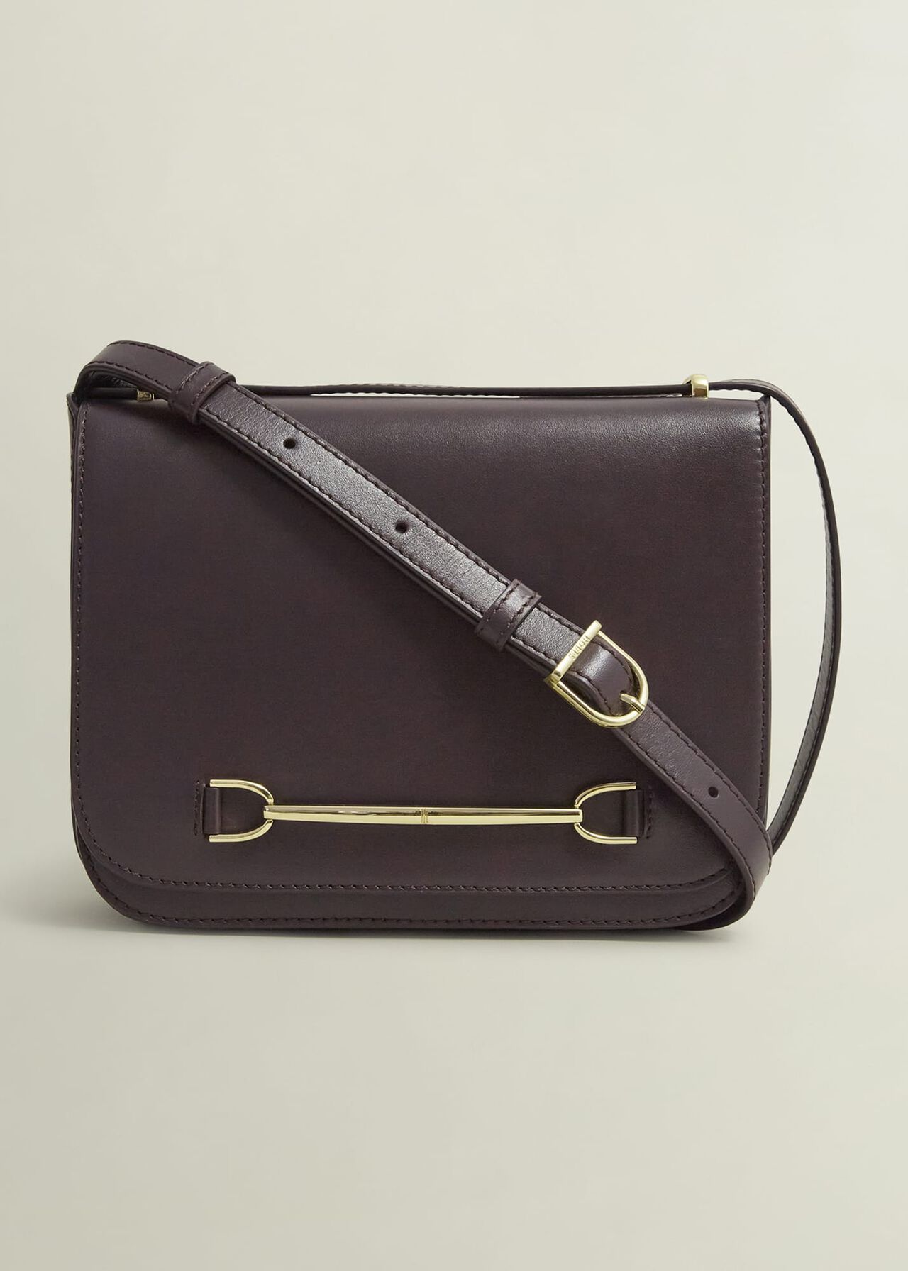 Keighley Leather Cross Body Bag, Malbec Purple, hi-res