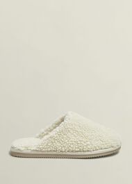 Gaia Slippers, Ivory, hi-res