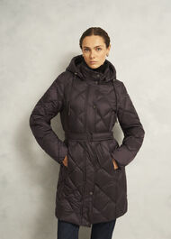 Petite Lumi Puffer, Deep Brown, hi-res