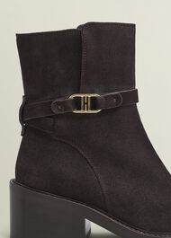 Sydney Ankle Boots, Chocolate Brown, hi-res