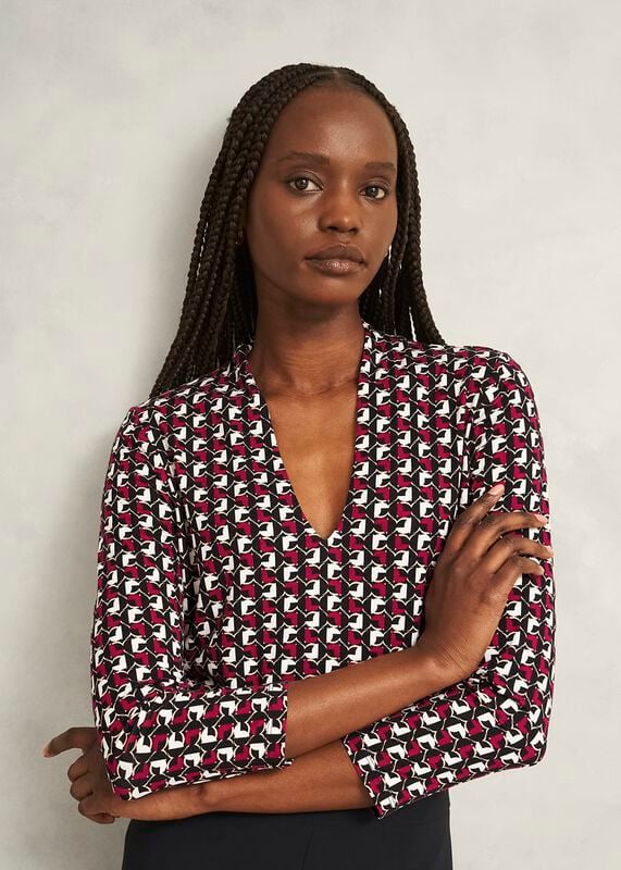 Aimee Printed Top