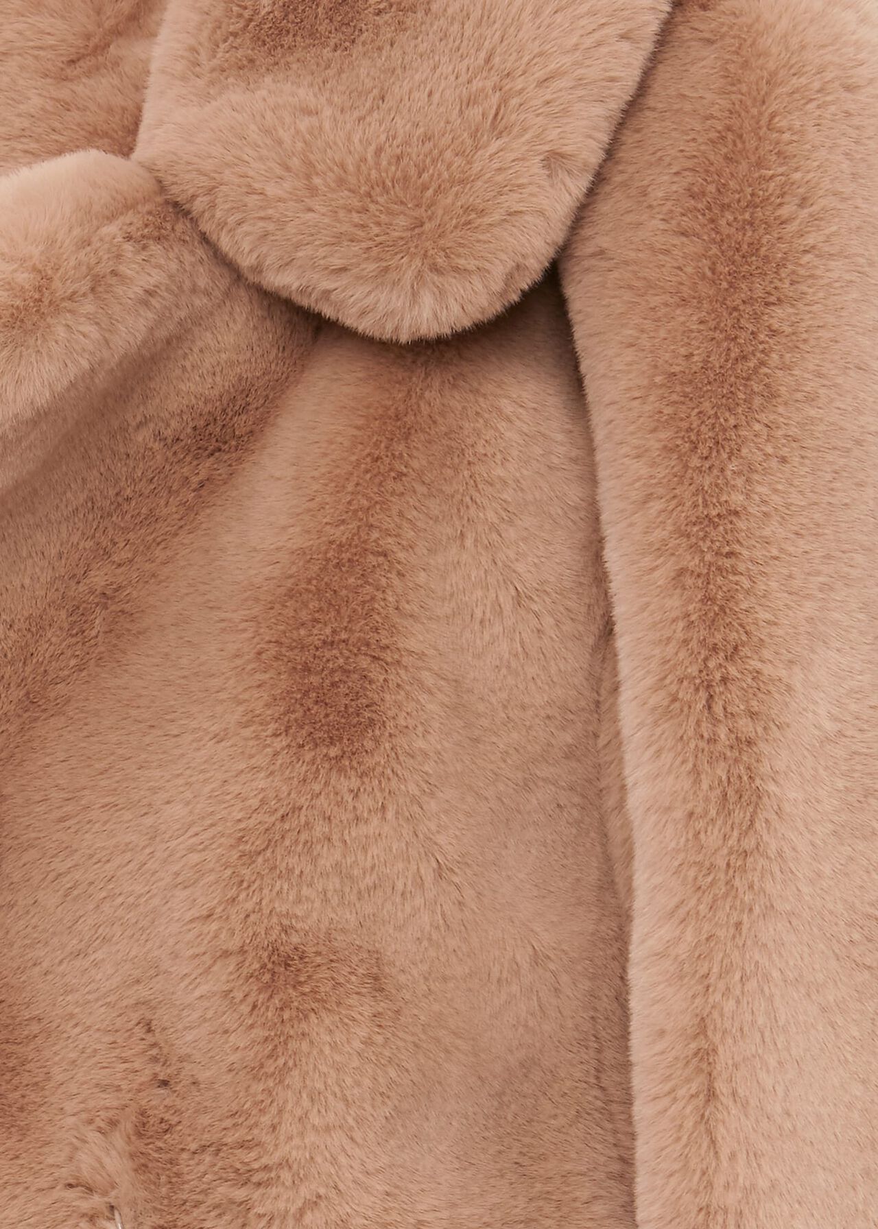 Bethany Faux Fur Coat, Neutral, hi-res