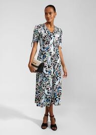 Charlotte Jersey Dress, Multi, hi-res
