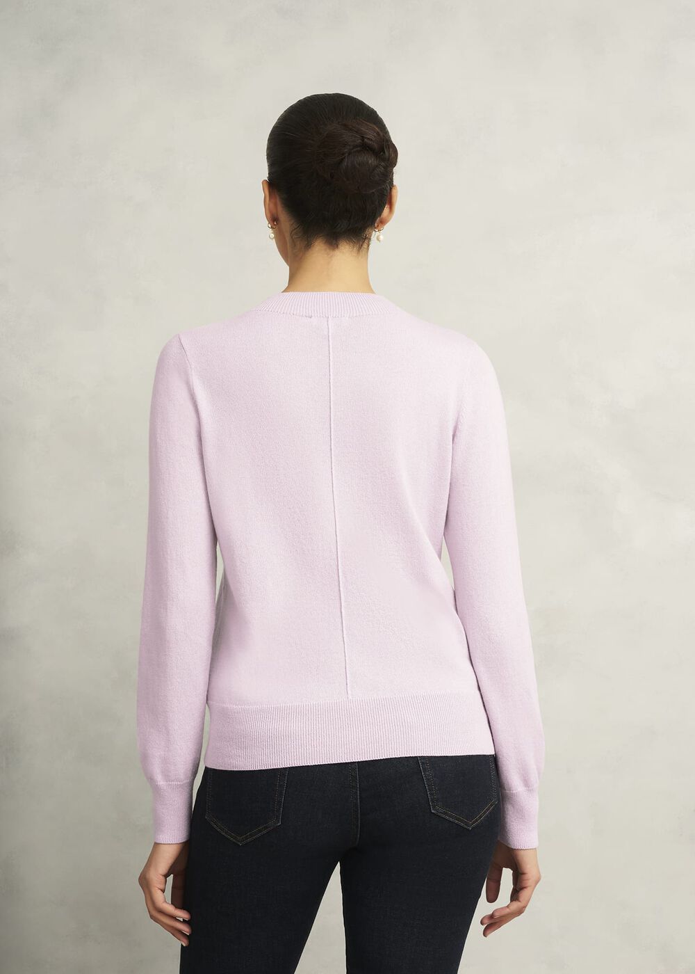 Indah Jumper With Cashmere, Dusted Pink, hi-res