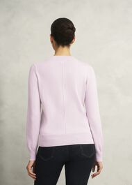 Indah Jumper With Cashmere, Dusted Pink, hi-res