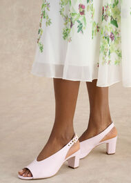 Kali Leather Sandals, Pale Pink, hi-res