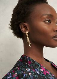 Mireya Earring, Gold, hi-res