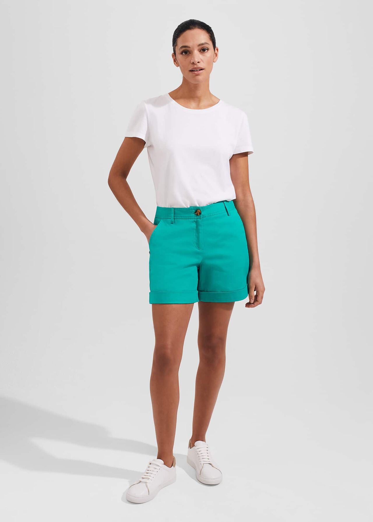Chessie Shorts, Aruba Green, hi-res