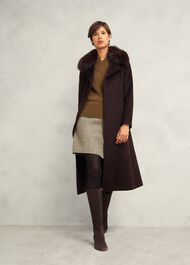 Becky Wool Blend Sweater, Toffee, hi-res