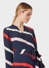 Ginnie Dress, Navy Multi, hi-res