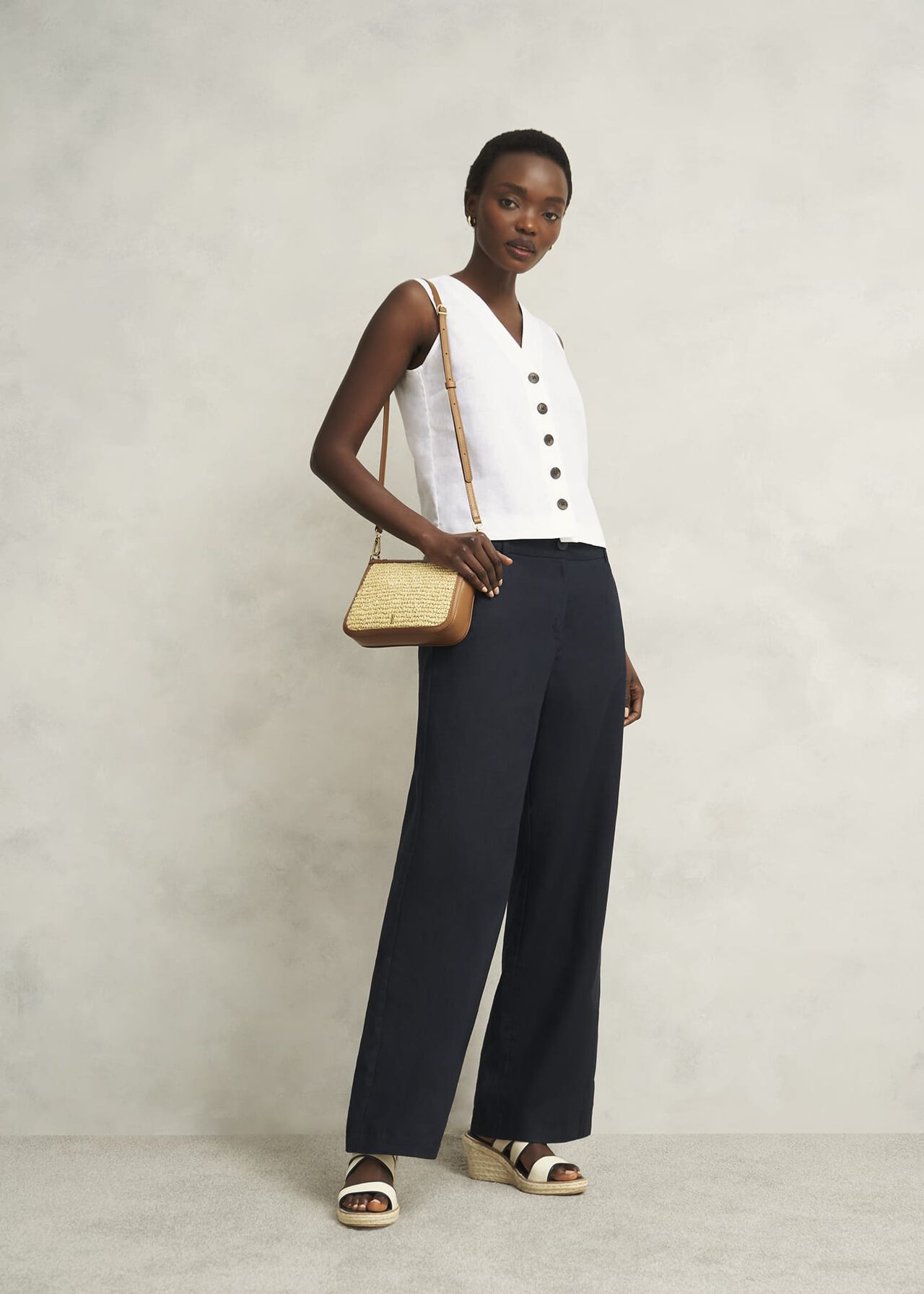 Briella Raffia Bag, Natural Tan, hi-res