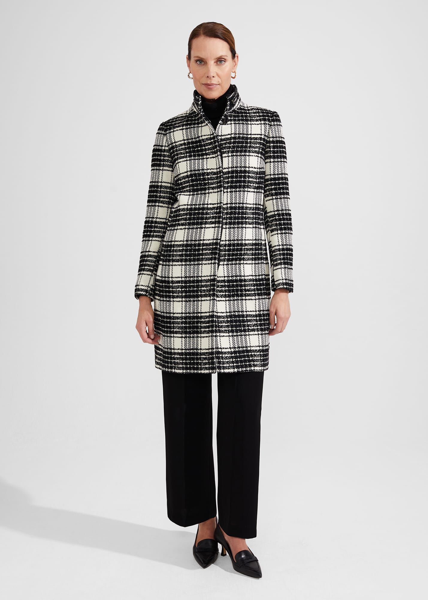 Piper check jacket topshop clearance