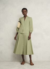 Emberlynn Blouse, Pale Sage, hi-res