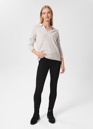 Agnes Fur Boot, Black, hi-res