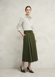 Jacqui Skirt, Dark Fern Green, hi-res
