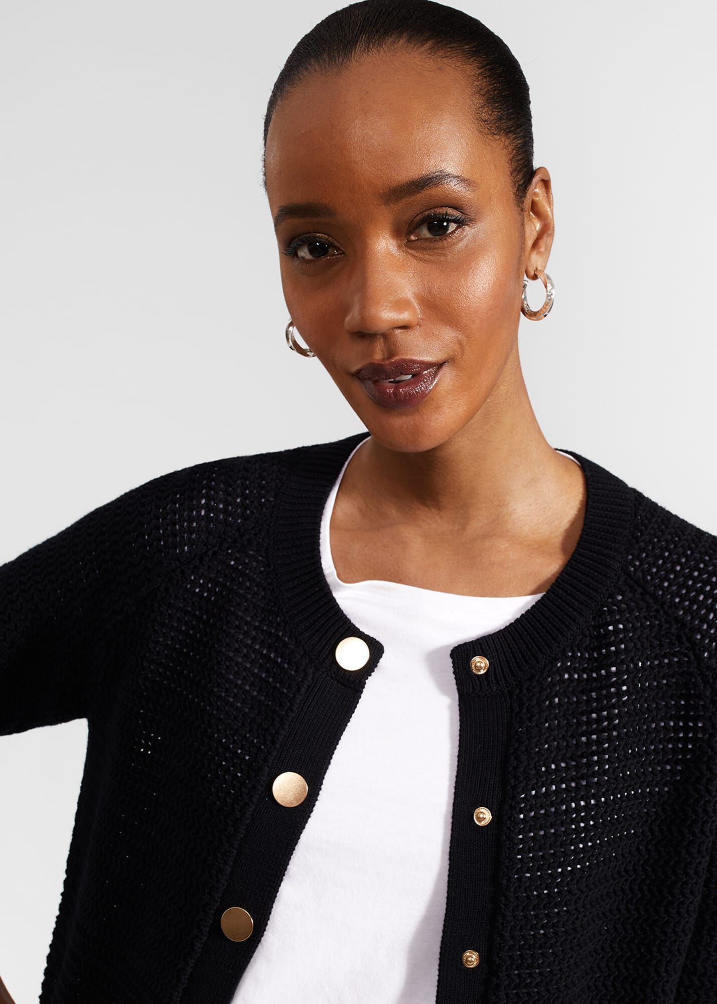 Florentina Cotton Cardigan | Hobbs UK |