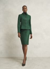 Daniella Wool Jacket, Green Multi, hi-res
