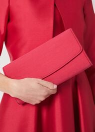 Sarah Clutch, Deep Fuchsia, hi-res