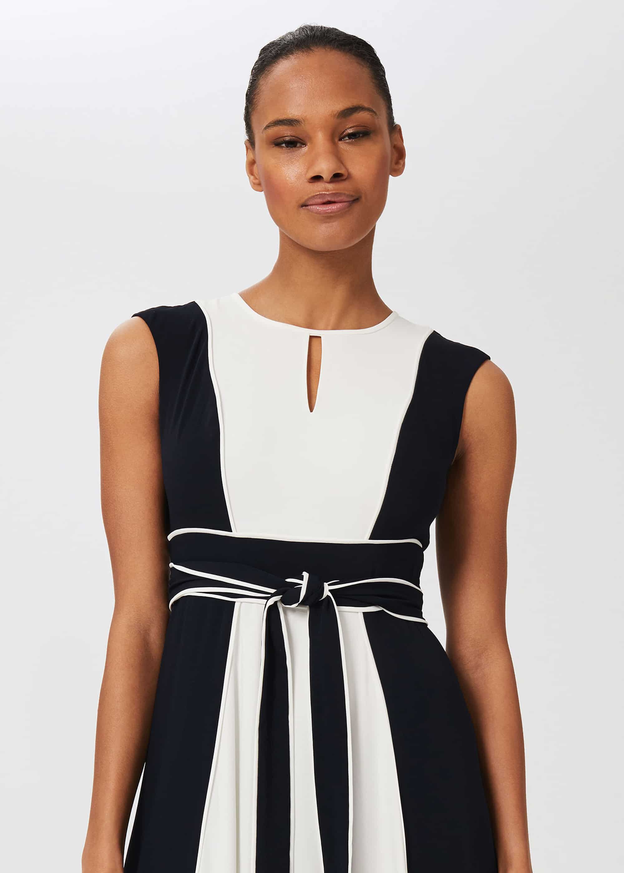 hobbs colour block dress