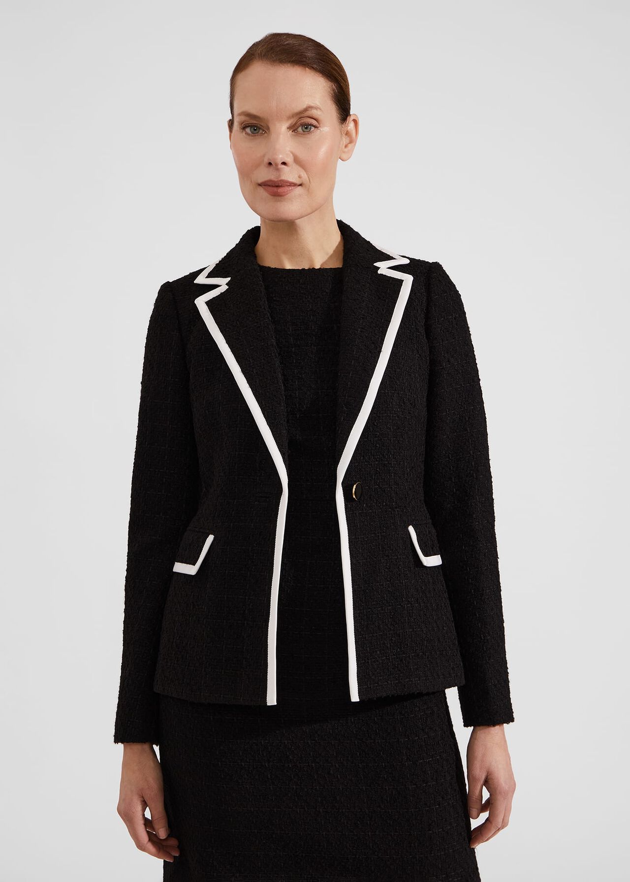 Cici Jacket, Black Ivory, hi-res