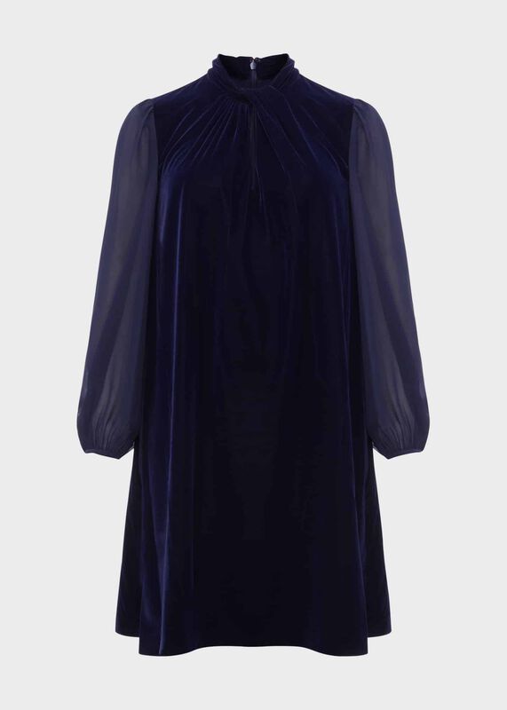 Faye Velvet A Line Dress