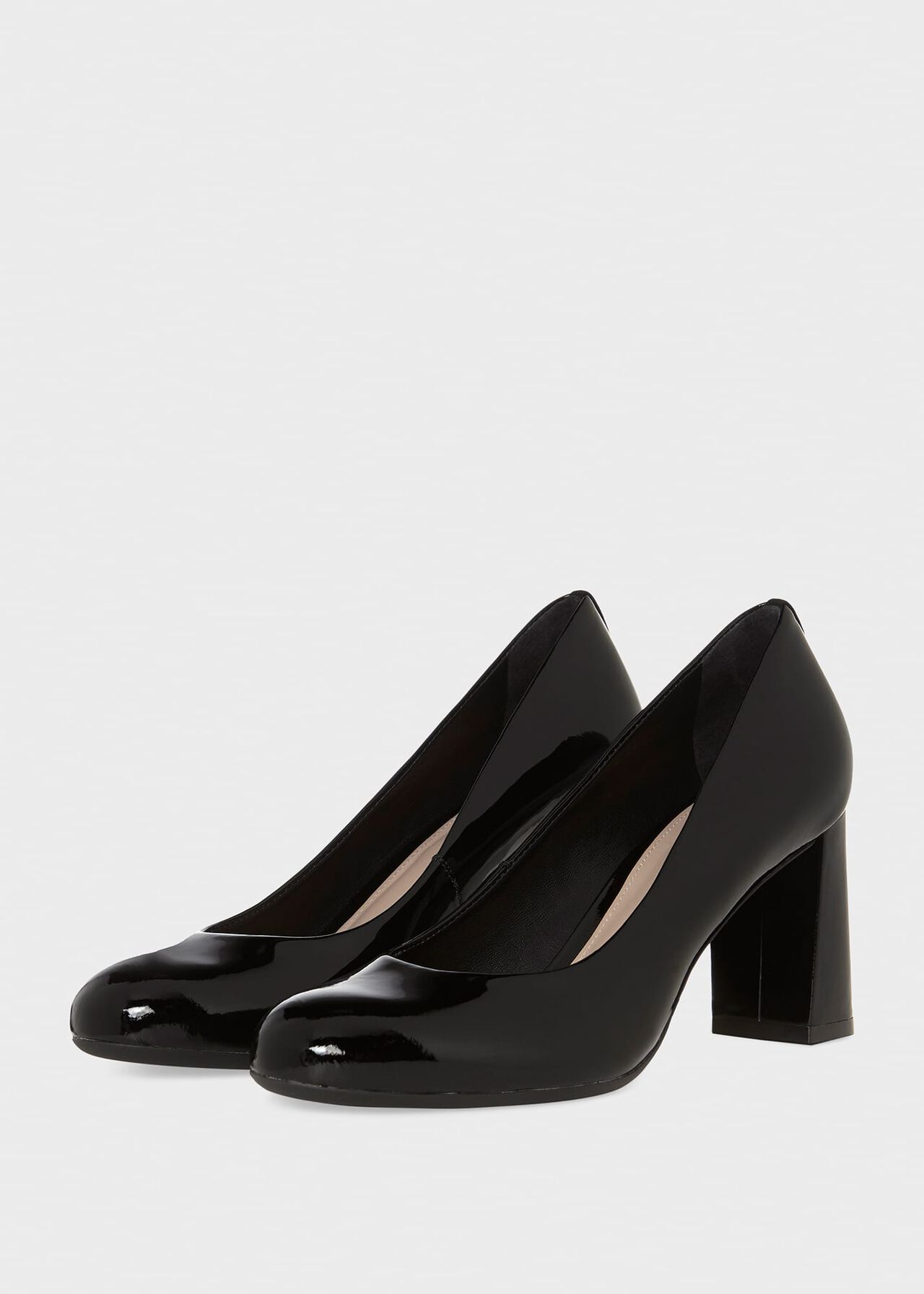 Sonia Court Shoes, Black, hi-res