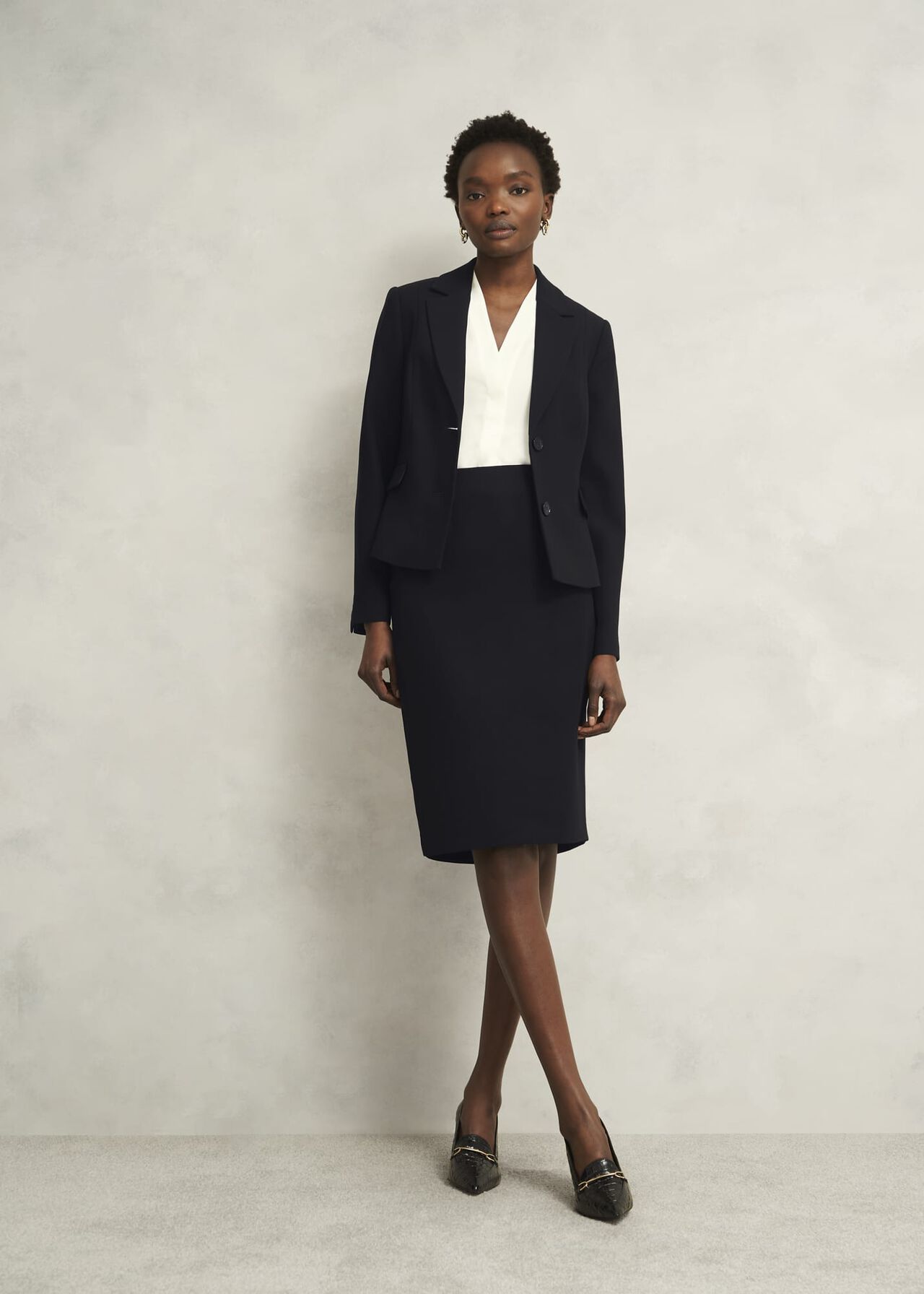 Maya Straight Trouser Suit Outfit, , hi-res
