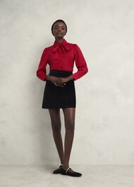 Ruby Blouse, Red, hi-res