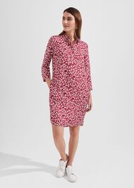 Marciella Dress, Cranberry Multi, hi-res