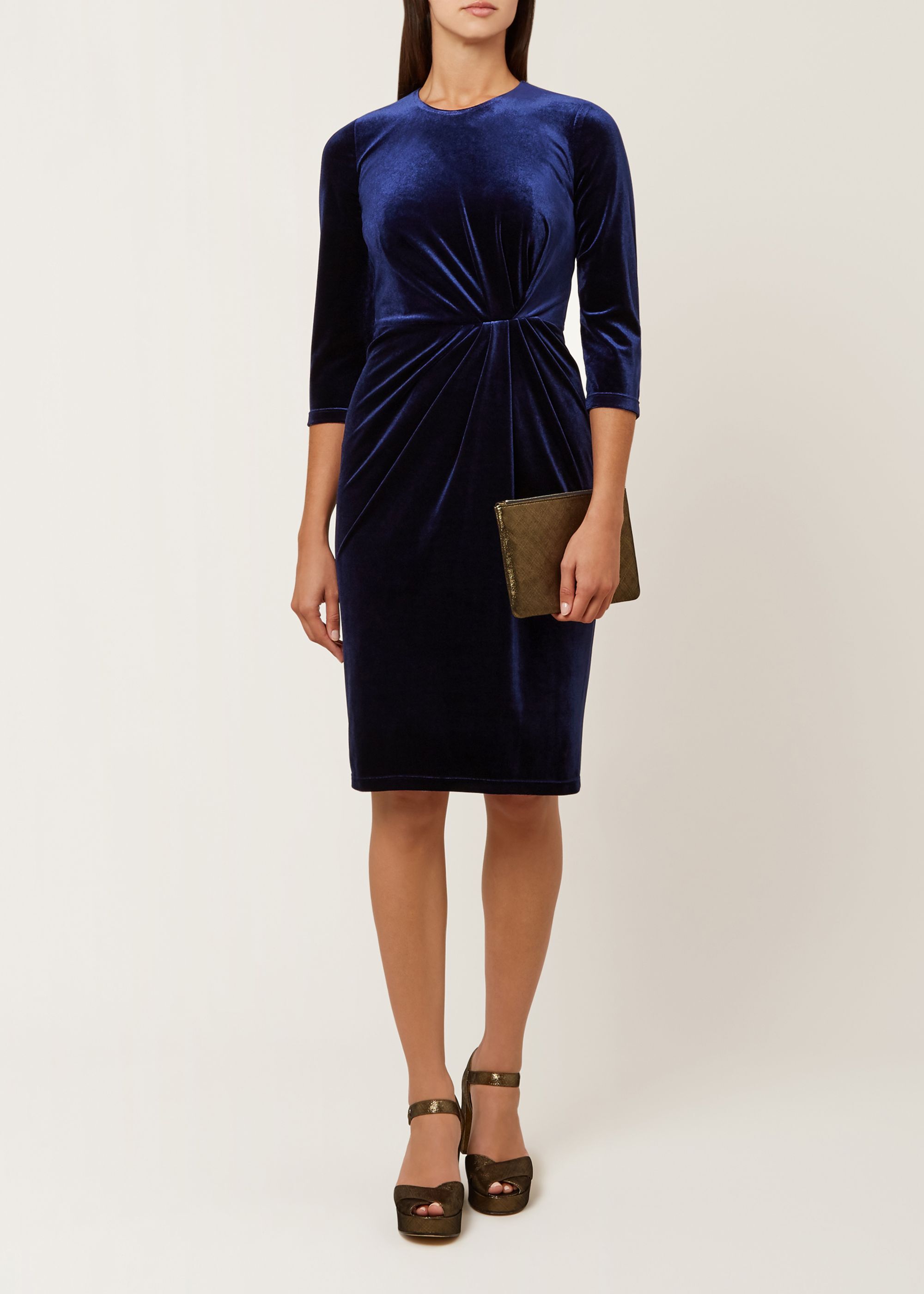 hobbs cadence velvet dress