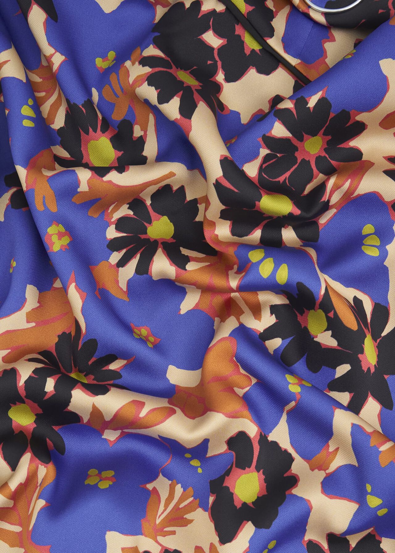 Arlesey Floral Midi Dress, Beige Multi, hi-res