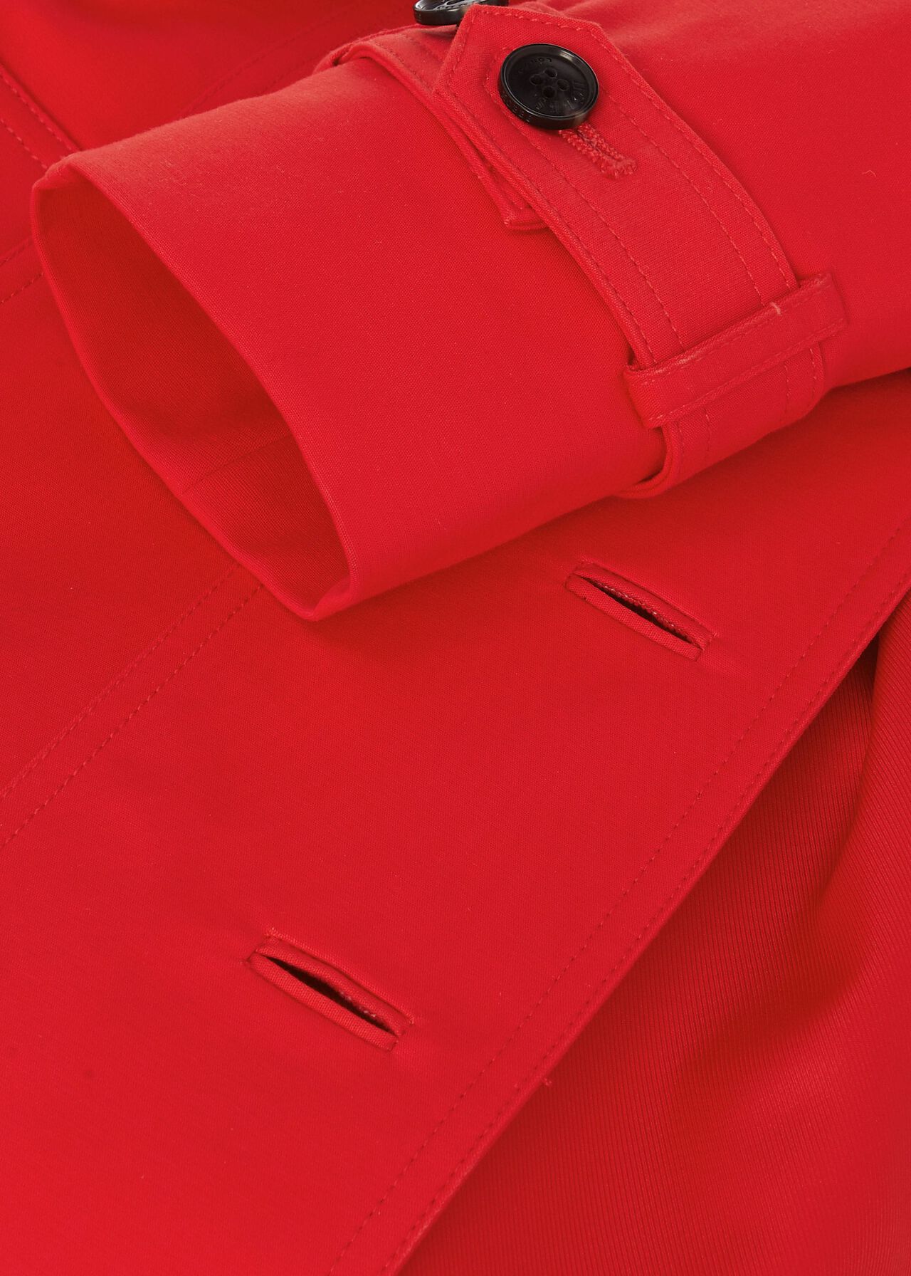 Ella Water Resistant Mac, Red, hi-res