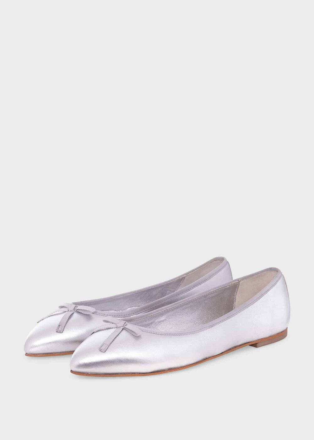 Nikita Ballet Flats, Silver, hi-res