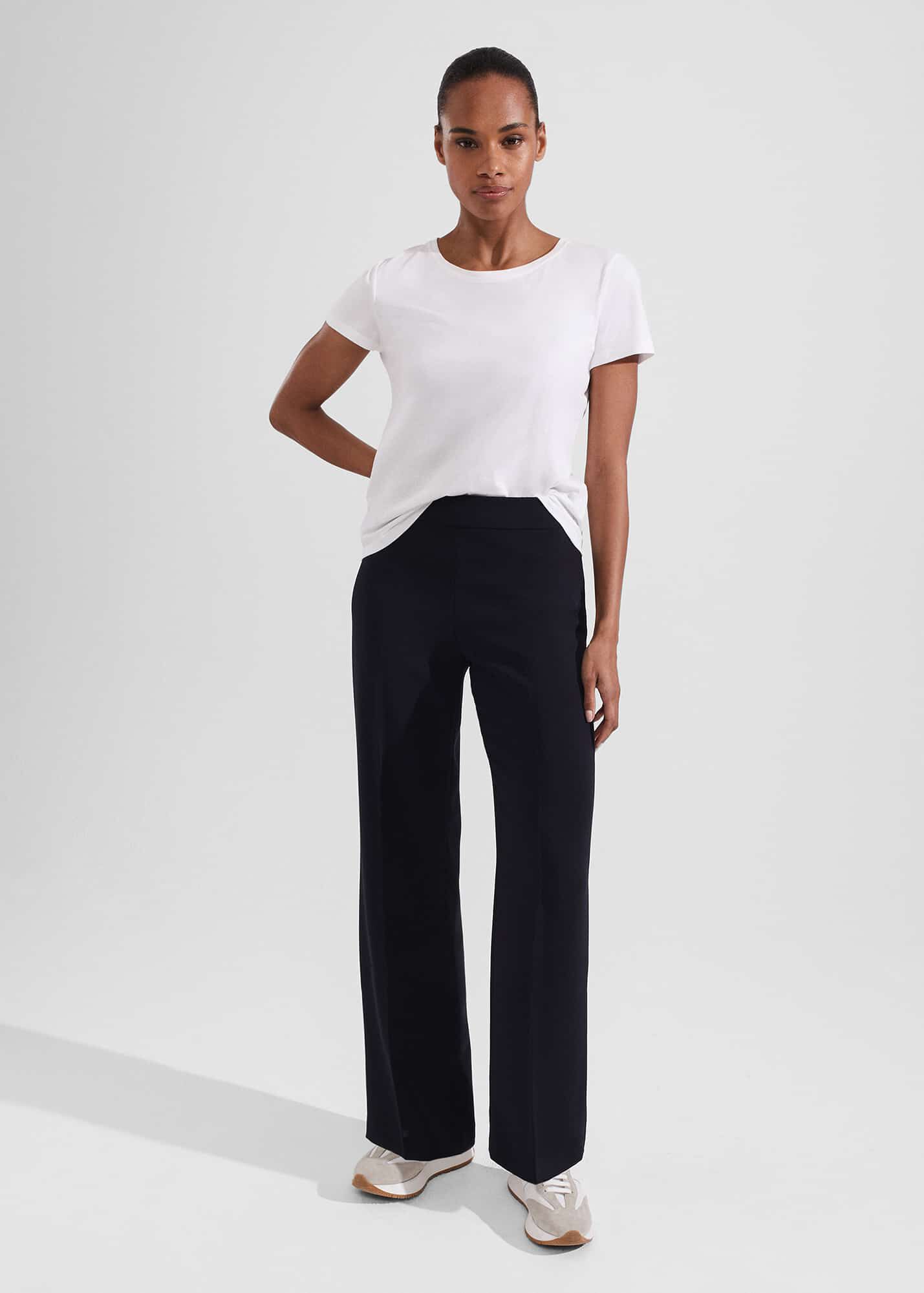 Hobbs wide leg trousers top