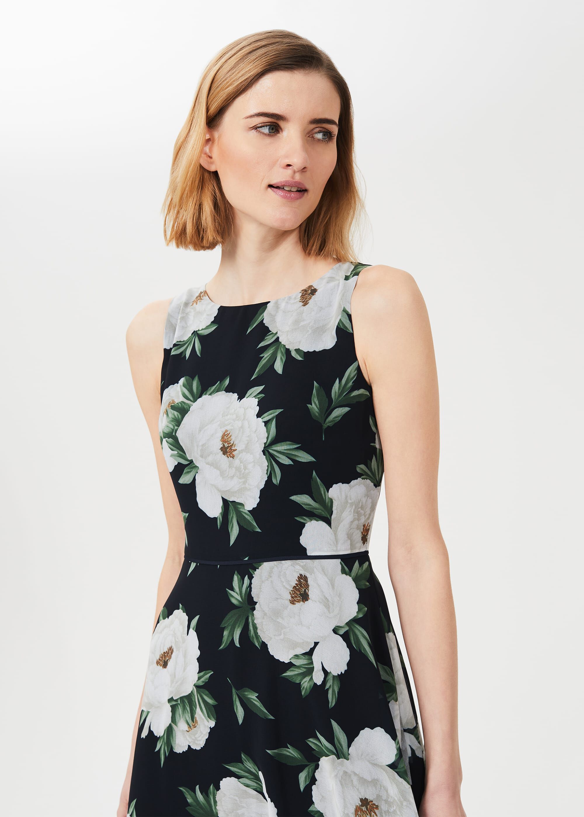Hobbs carly dress navy clearance