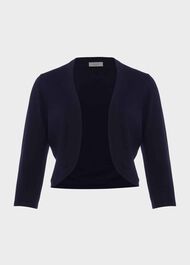 Carrie Bolero, Navy, hi-res