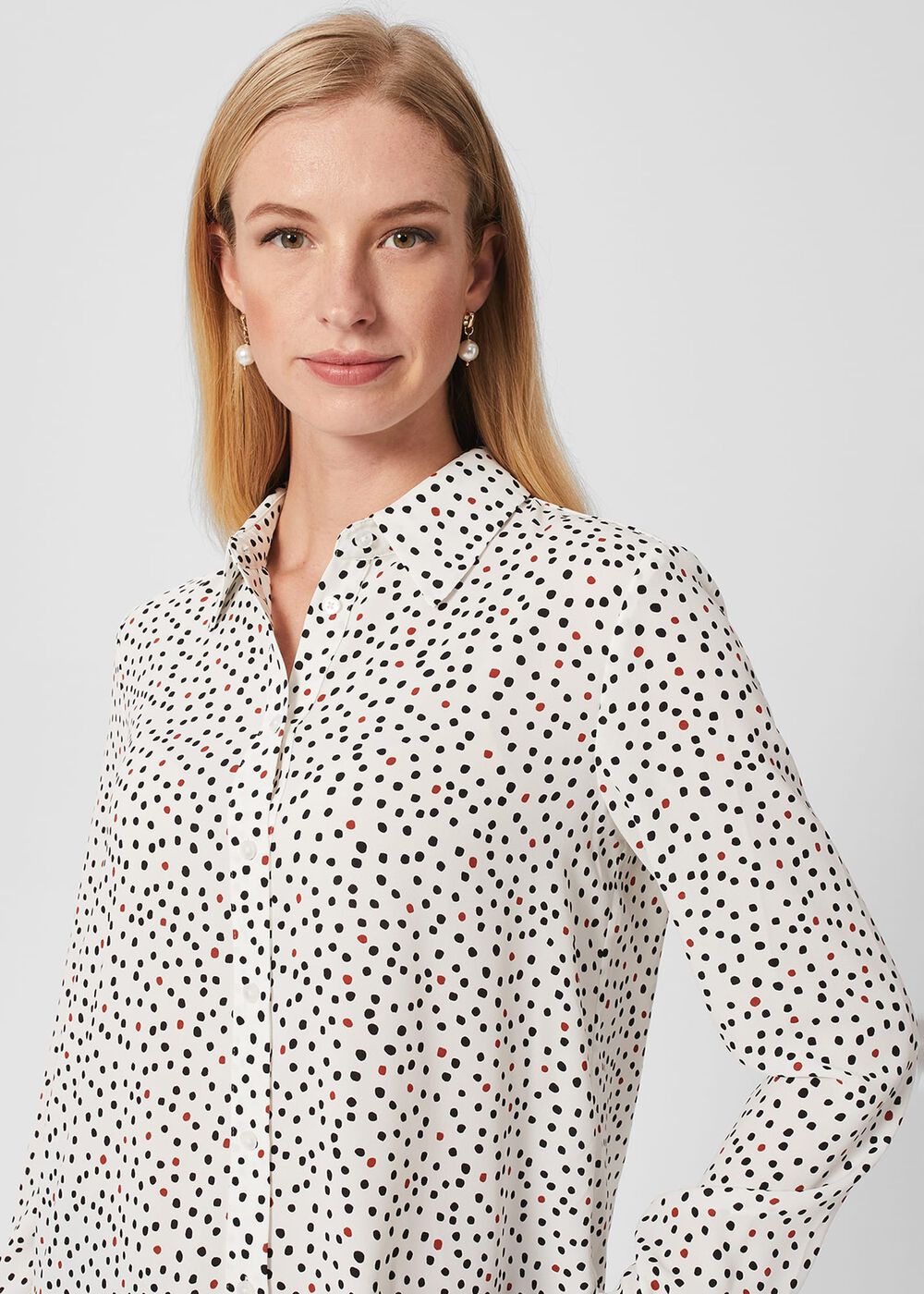 Brenna Shirt, Ivory Multi, hi-res