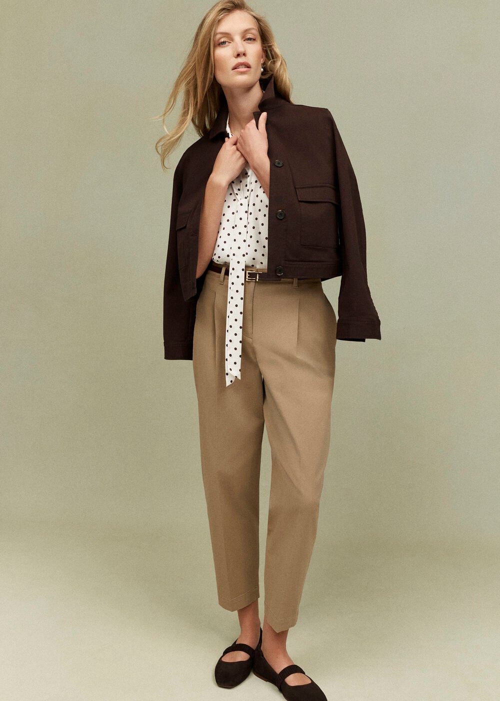 Esther Barrel Leg Trousers