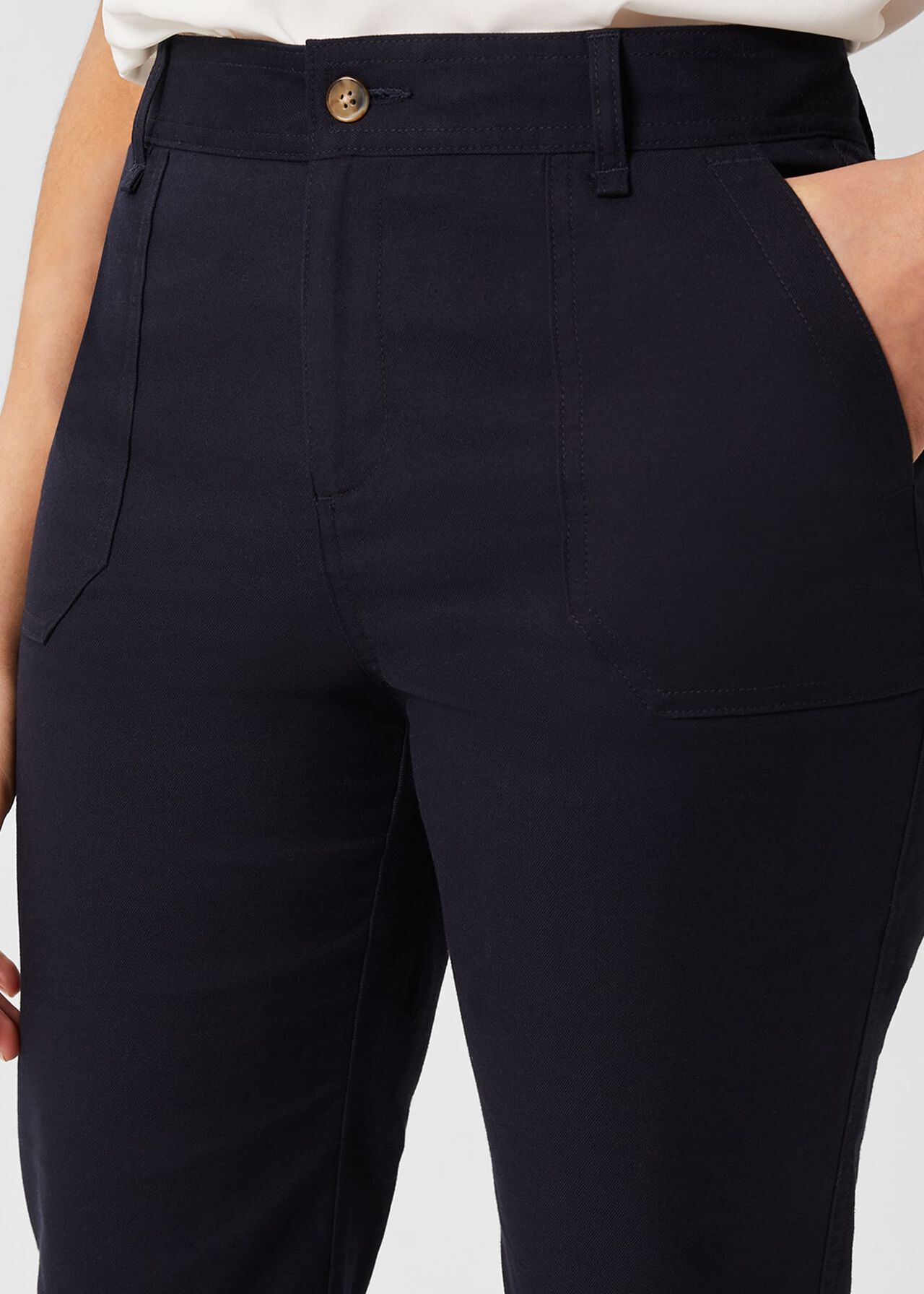 Cynthia Trousers, Navy, hi-res